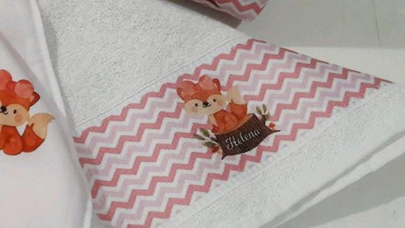 Kit para bebê _presente personalizado raposa