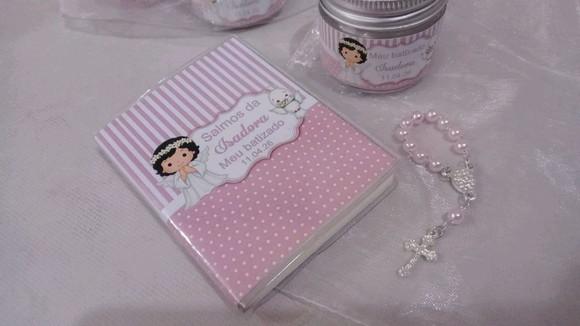Lembrancinha Batizado - Kit Mini Salmos