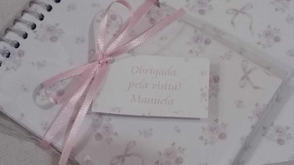 Lembrancinha Maternidade_ Caderneta