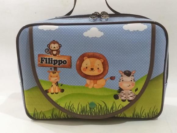 Porta Fralda Safari_ Presente Bebê