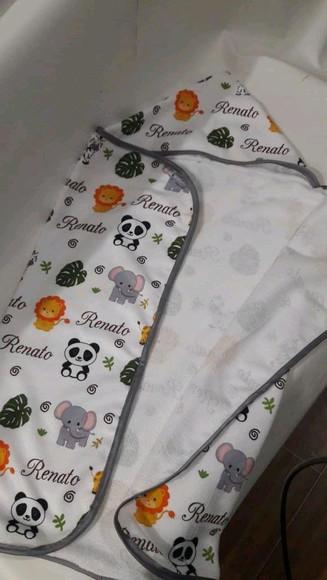 Toalha Capuz Personalizada _safari