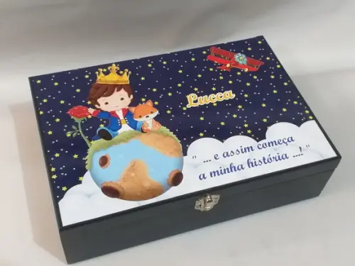 Caixa Recordação Bebê _ Pequeno Príncipe