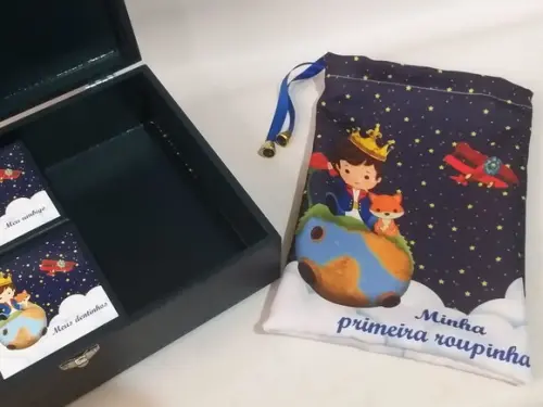 Caixa Recordação Bebê _ Pequeno Príncipe