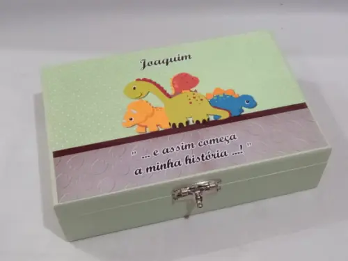 Caixa Recordação Bebê - Dinossauro