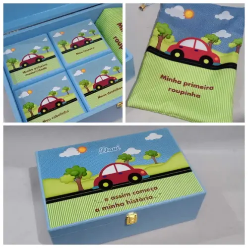 Caixa Recordação Carrinho