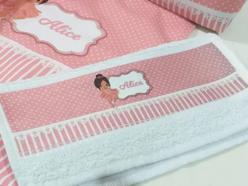 Kit para bebê _ presente bailarina