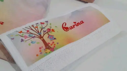 Kit para bebê _presente personalizado jardim encantado