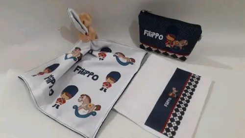 Kit para bebê _presente personalizado soldadinho de chumbo