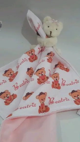 Kit para bebê _presente personalizado ursinha princesa
