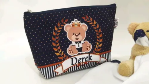 Kit para bebê _presente personalizado ursinho principe