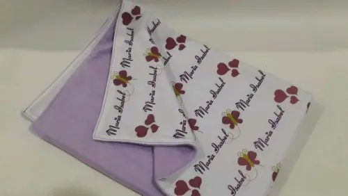 Manta personalizada para bebê - borboleta