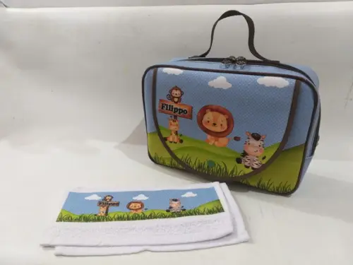 Porta Fralda Safari_ Presente Bebê