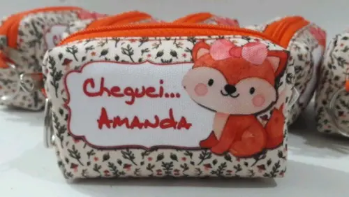 porta moeda raposa menina