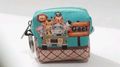 porta moeda safari