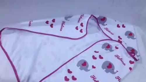 Toalha capuz personalizada _elefantinho