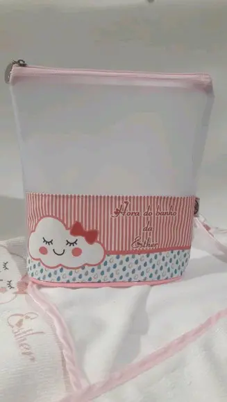 Toalha Capuz Personalizada _kit Hora do Banho