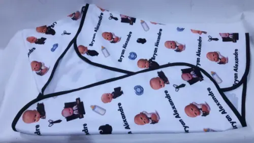 Toalha capuz personalizada _poderoso chefinho