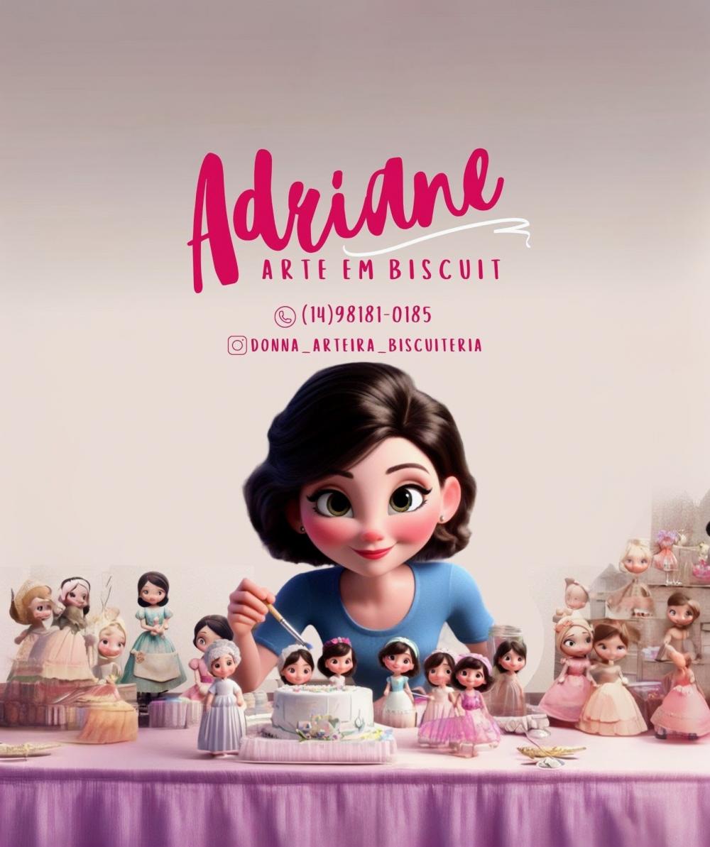Adriane arte em biscuit