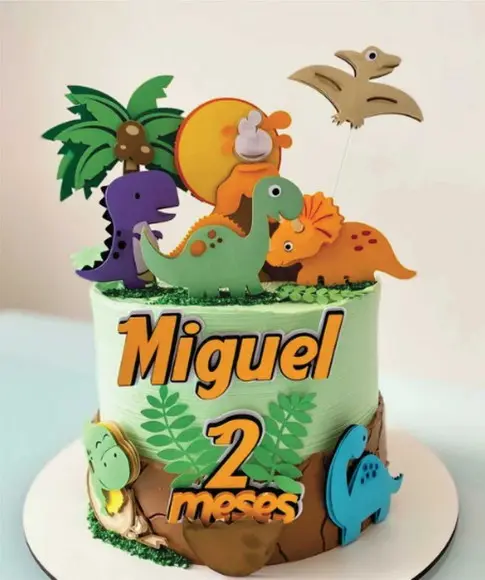 Arquivo Digital Studio Topo de Bolo - Dino Cute Camadas