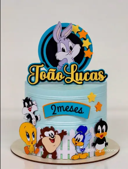 Arquivo Digital Studio Topo de Bolo - Looney Tunes Baby