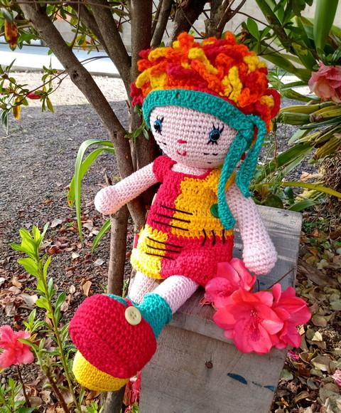 Boneca Emília, Amigurumi