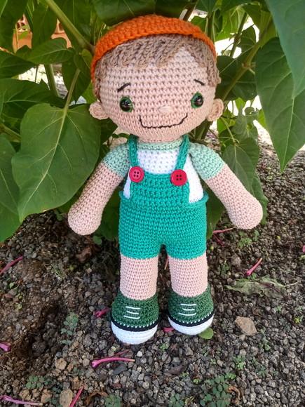 Boneco Tobias, Amigurumi
