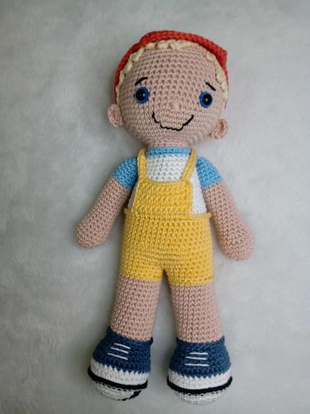 Boneco Tobias, Amigurumi
