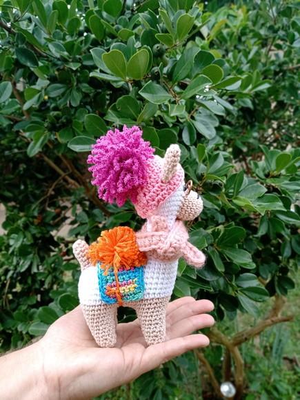 Lhama Hipster, Amigurumi