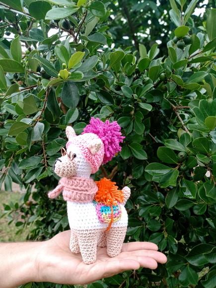 Lhama Hipster, Amigurumi
