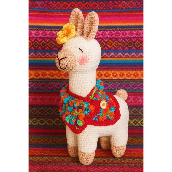 Lhama de Poncho, Amigurumi