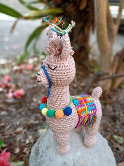 Lhama, Amigurumi