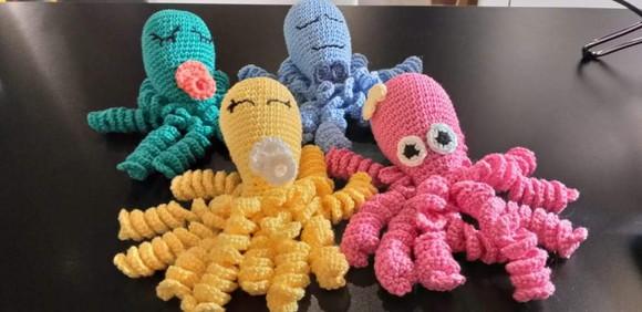 Polvo de Crochê para Bebês - Cor a Sua Escolha!