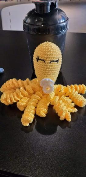 Polvo de Crochê para Bebês - Cor a Sua Escolha!