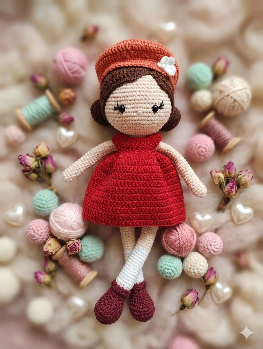 Boneca Francesa, Amigurumi