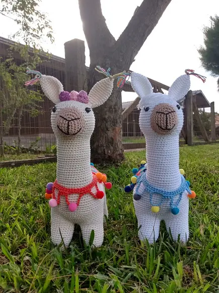 Lhama 39cm, Amigurumi