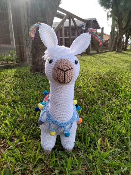 Lhama 39cm, Amigurumi