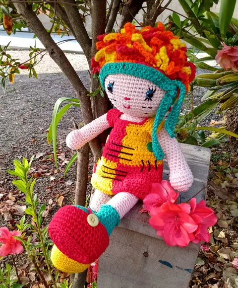 Boneca Emília, Amigurumi