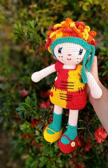 Boneca Emília, Amigurumi