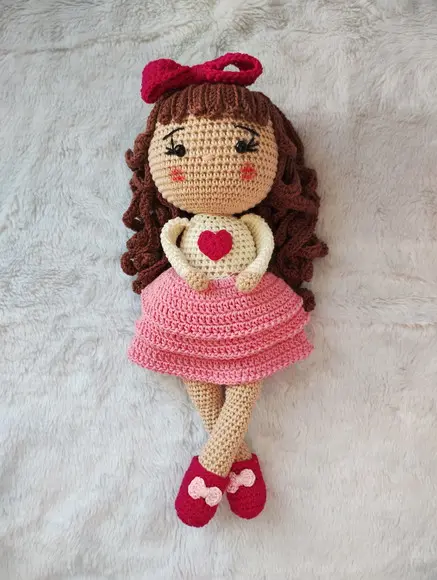 Boneca Gisele, Amigurumi