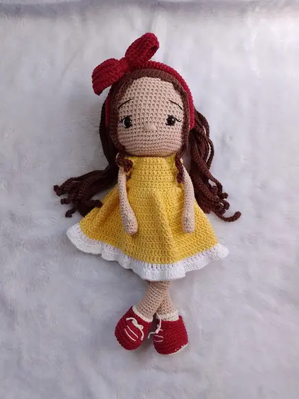 Boneca Troca Roupas, Amigurumi