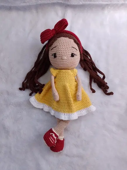 Boneca Troca Roupas, Amigurumi
