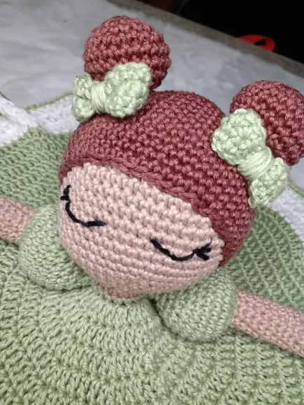 Manta de Apego/ Naninha Bailarina, Amigurumi