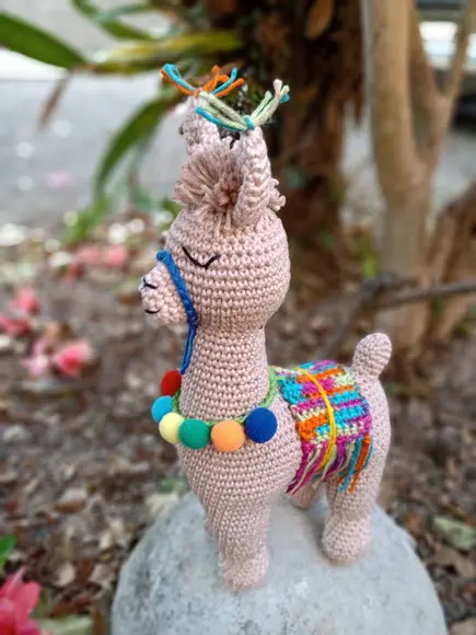 Lhama, Amigurumi