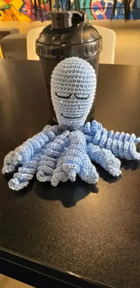 Polvo de Crochê para Bebês - Cor a Sua Escolha!