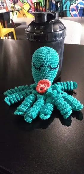 Polvo de Crochê para Bebês - Cor a Sua Escolha!