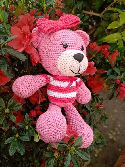 Ursa Rosa, Amigurumi