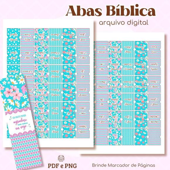 Abas Bíblicas #051 - Arquivo Digital - Floral Margaridas 1