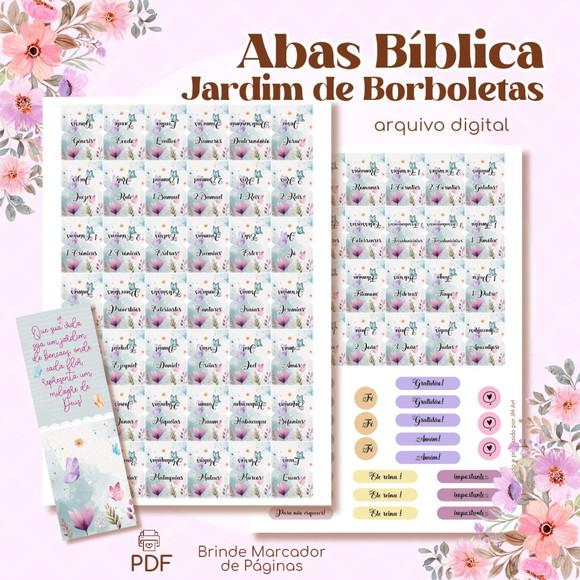 Abas Bíblicas Jardim de Borboletas #034 - Arquivo Digital