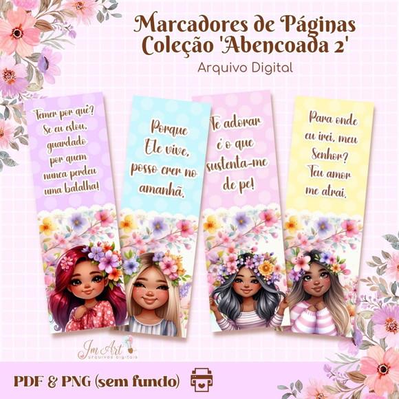 Marca Páginas Coleção Abençoada 2