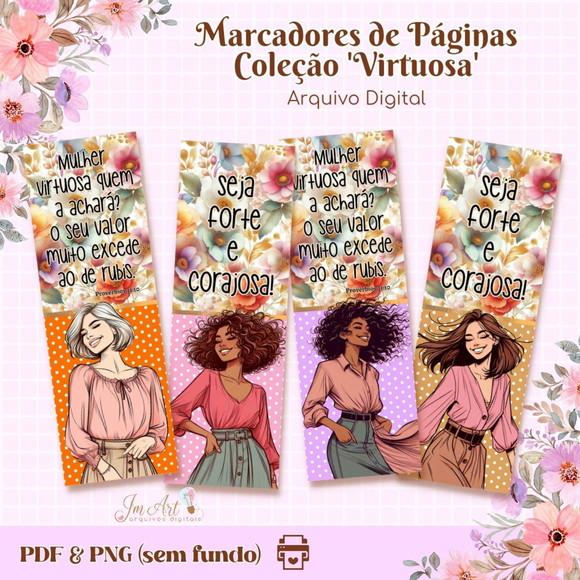 Marca Páginas Coleção Virtuosa